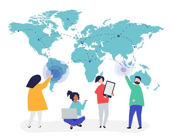disseny de rawpixel.com Les xarxes socials | disseny de rawpixel.com